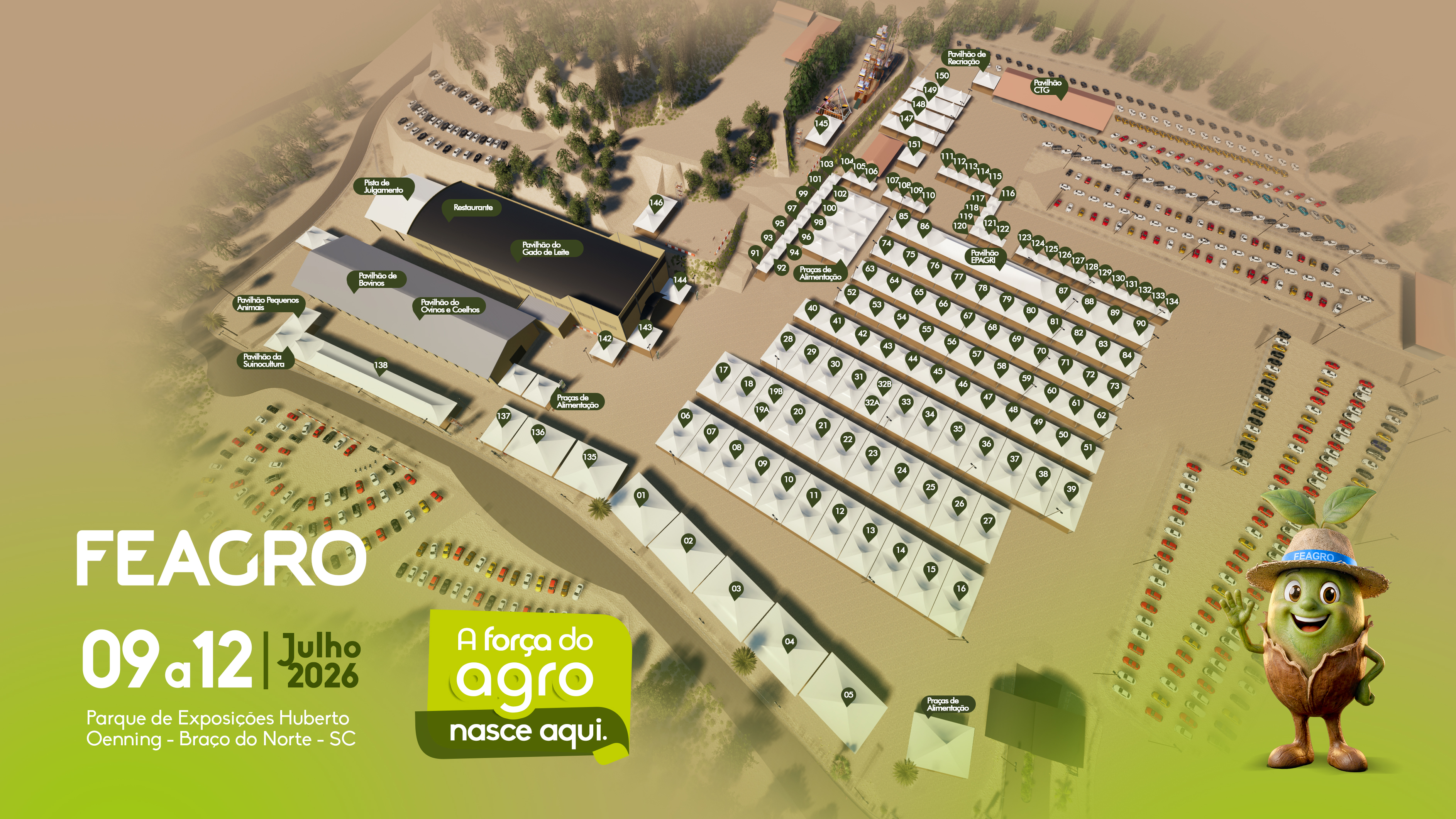 Mapa da Feira e Expositores